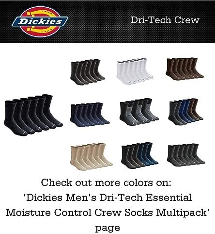 Dickies Men's Dri-Tech Moisture Control Crew Socks Multipack, Available in M-XXL - Image 5