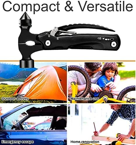 Multi Tool For Men,Tool Kit,Window Breaker Seatbelt Cutter,Multitool Knife,Car S... - Image 3