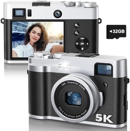 5K Digital Camera for Photography and Video Autofocus 48MP Vlogging Selfie Camer... - Image 2