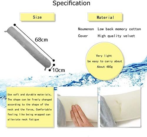 Travel Pillow Neck Pillows Travel Essentials Traveling on Airplane Twist Memory ... - Image 6