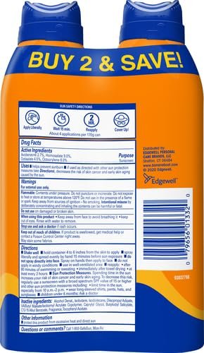 Banana Boat Sport Ultra SPF 50 Sunscreen Spray Twin Pack | Banana Boat Sunscreen... - Image 4