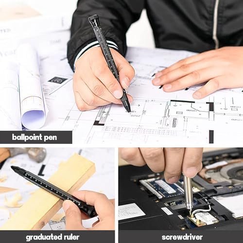 11 in 1 Multi-Tool Pen - Tools for Travel, Camping, Outdoor Activities and Every... - Image 6