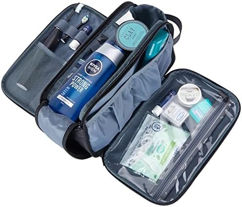 ZEEMO Toiletry Bag for Men, Extra Large Water-resistant Dopp Kit with Double Sid... - Image 4