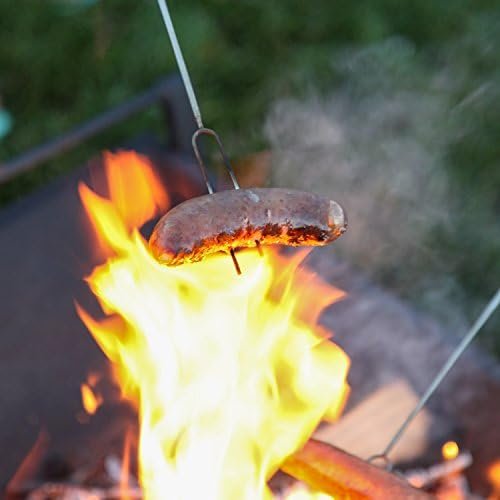 MalloMe Smores Sticks for Fire Pit Long - Marshmallow Roasting Sticks Smores Kit... - Image 10