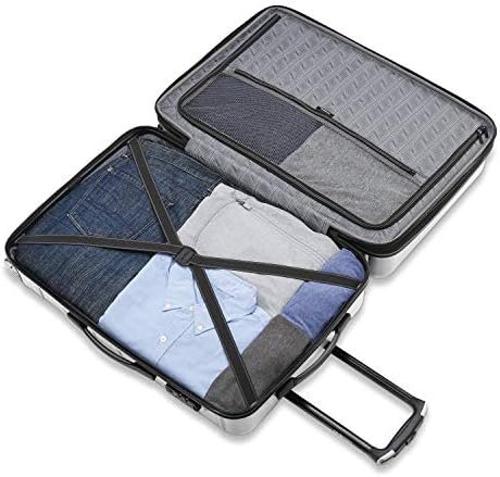 Samsonite Omni 2 Hardside Expandable Luggage with Spinner Wheels, Arctic Silver,... - Image 8