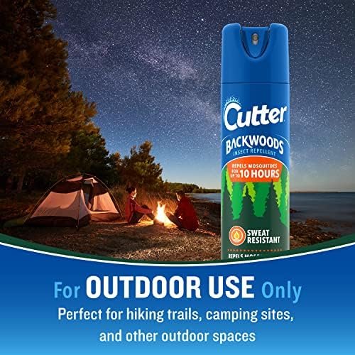 Cutter Backwoods Insect Repellent (2 Count), Mosquito Repellent, 25% DEET, Sweat... - Image 7
