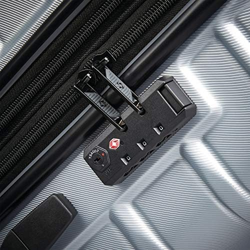 Samsonite Omni 2 Hardside Expandable Luggage with Spinner Wheels, Arctic Silver,... - Image 7