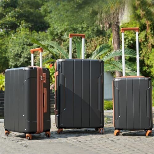 Merax Luggage Set 3 Piece Suitcase Set Expandable Lightweight Spinner Suitcase w... - Image 8