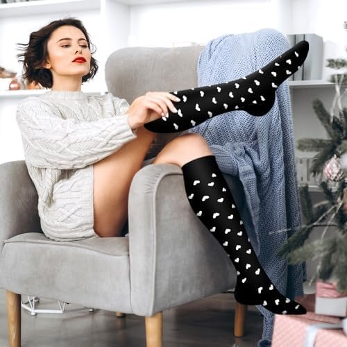 Copper Compression Socks For Women & Men Circulation - Best for Running,Nursing,... - Image 4