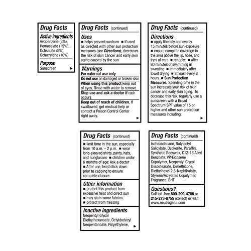 Neutrogena Beach Defense Water-Resistant SPF 50+ Sunscreen Stick, Broad Spectrum... - Image 9