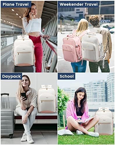 LOVEVOOK Carry on Travel Backpack, 40L Waterproof Large 17inch Laptop Luggage Da... - Image 7