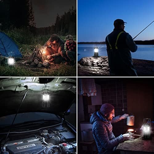 Lepro LED Camping Lanterns Battery Powered, Collapsible, IPX4 Water Resistant, O... - Image 7