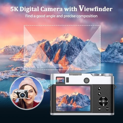5K Digital Camera for Photography and Video Autofocus 48MP Vlogging Selfie Camer... - Image 5