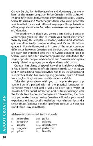 Lonely Planet Croatian Phrasebook & Dictionary - Image 8