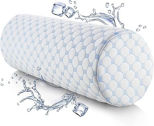 Nestl Neck Roll Pillow for Sleeping – FIRM Neck Pillow for Pain Relief - Premium... - Image 2