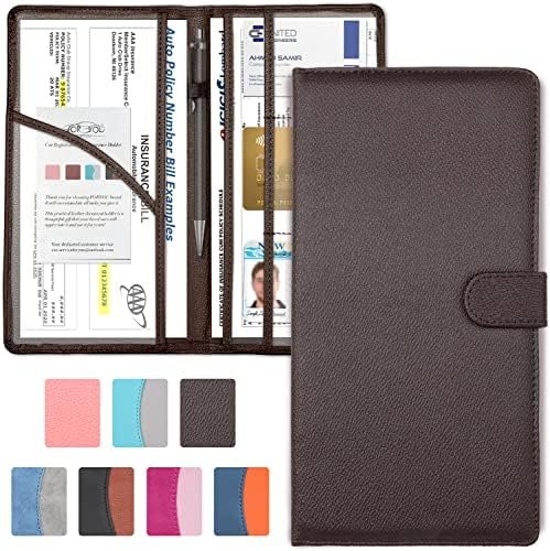 foryou Car Registration and Insurance Holder with Magnetic Closure, Auto Truck D... - Image 2