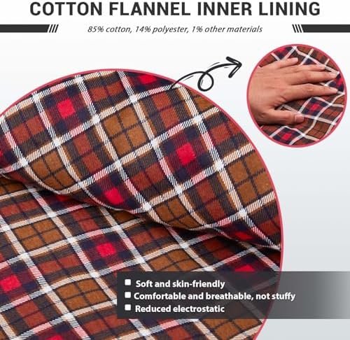 KingCamp Sleeping Bag for Adults, Extra Wide Flannel Sleeping Bag for Camping Ba... - Image 6