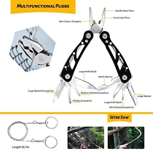 ANTARCTICA Emergency Survival Gear Kits 60 in 1, Outdoor Survival Tool with Emer... - Image 6