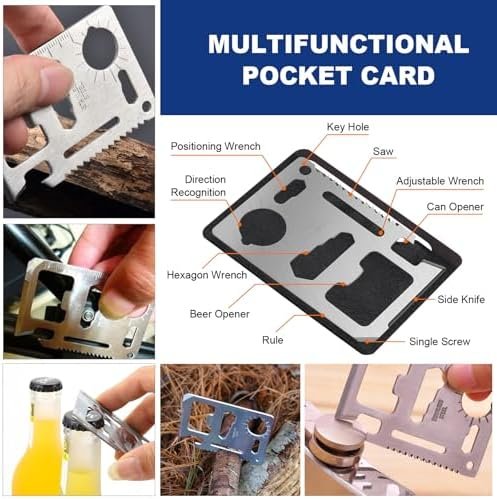 Gifts for Dad Him Men Women Kids Christmas, 330 PCS First Aid Kit for Car Home, ... - Image 5