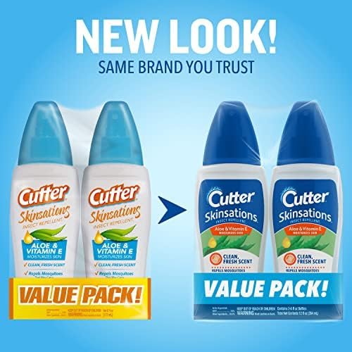 Cutter Skinsations Insect Repellent, Repels Mosquitos, Ticks, Gnats, Fleas, 7% D... - Image 4