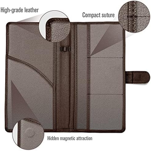 foryou Car Registration and Insurance Holder with Magnetic Closure, Auto Truck D... - Image 9