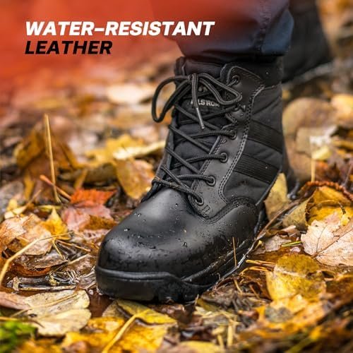 Maelstrom Military Tactical Work Boots for Hiking Motorcycling EMS EMT and Comba... - Image 5