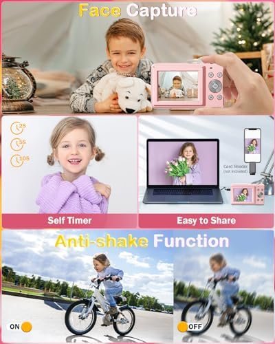 Digital Camera 2024 Newest FHD 1080P 44MP Cameras for photography, Point and Sho... - Image 7