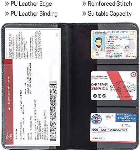 CANOPUS Car Registration and Insurance Holder, Car Document Holder, Vehicle Glov... - Image 9