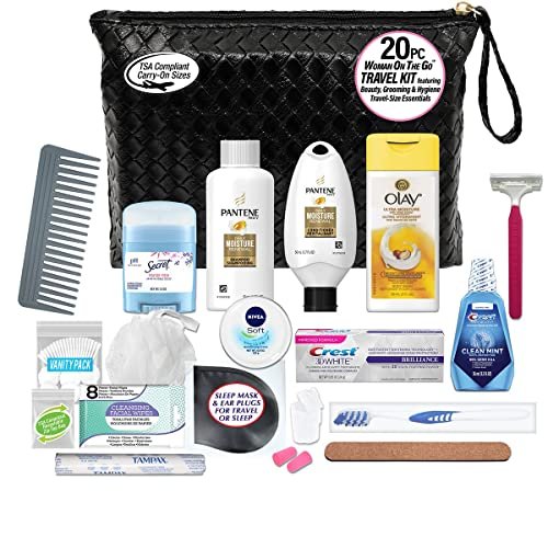 Convenience Kits International Women’s Premium 20-Piece Kit with Travel Size TSA... - Image 3