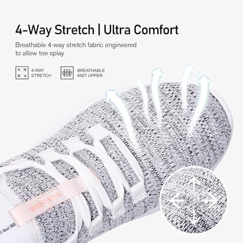 ALEADER Women's Energycloud Lightweight Slip On Walking Running Shoes - Image 4