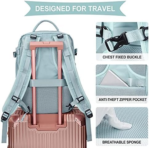 coowoz Large Travel Backpack For Women Men,Carry On Backpack,Hiking Backpack Wat... - Image 6