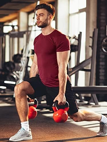 5 Pack Men's Dry Fit Moisture Wicking Tech Performance Mesh Quick Dry Active Ath... - Image 9