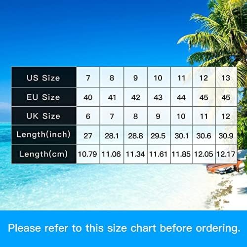 Men's Sport Sandals, Open Toe Water Sandals with Arch Support Waterproof Lightwe... - Image 8