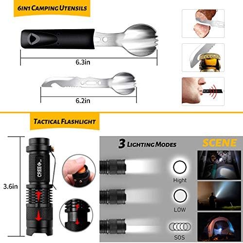 ANTARCTICA Emergency Survival Gear Kits 60 in 1, Outdoor Survival Tool with Emer... - Image 7