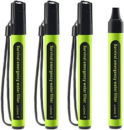 4 Pack Water Filter Straw - Water Purifying Device - Portable Personal Water Fil... - Image 2