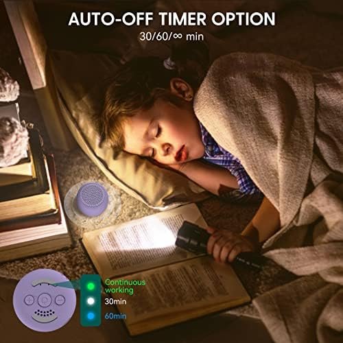 White Noise Machine Babelio Mini Sound Machine for Adults Kids Baby | 15 Non-loo... - Image 7