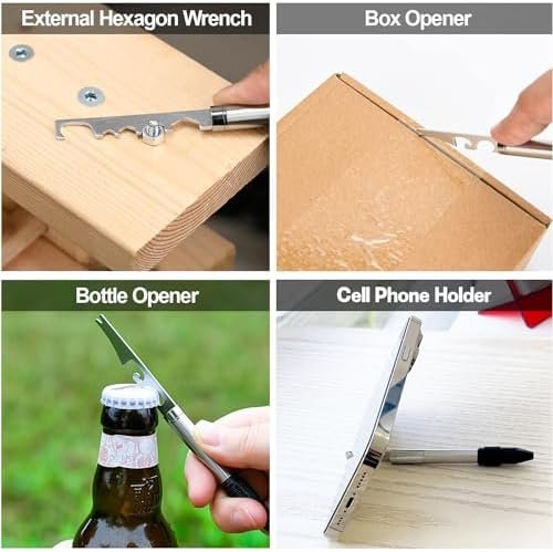 11 in 1 Multi-Tool Pen - Tools for Travel, Camping, Outdoor Activities and Every... - Image 7
