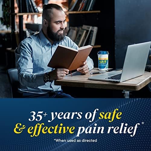 Advil Liqui-Gels Pain Reliever and Fever Reducer, Pain Medicine for Adults with ... - Image 12