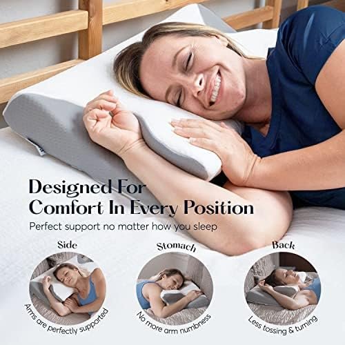 SUTERA - Dream Deep Contour Memory Foam Pillow, Orthopedic Cervical Support for ... - Image 4