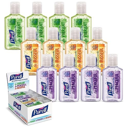 Purell Advanced Hand Sanitizer Gel Infused with Essential Oils, Scented Variety ... - Image 2