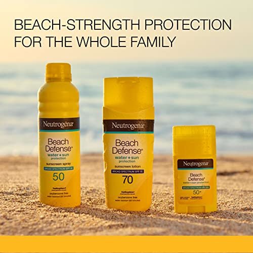 Neutrogena Beach Defense Water-Resistant SPF 50+ Sunscreen Stick, Broad Spectrum... - Image 7