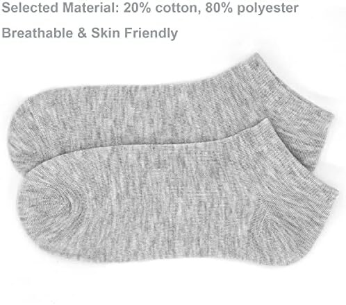 10 Pairs Low Cut Disposable Socks for Travel Portable Stretchy Cotton Blend Sock... - Image 3