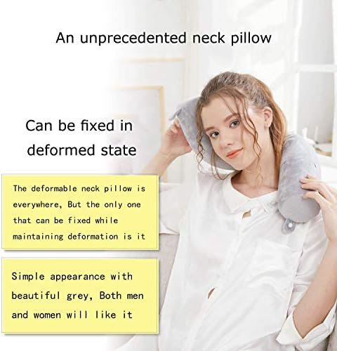 Travel Pillow Neck Pillows Travel Essentials Traveling on Airplane Twist Memory ... - Image 3
