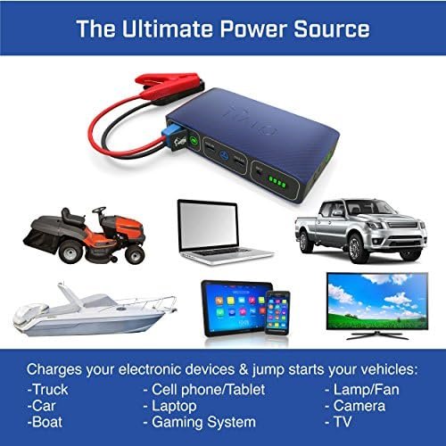 HALO Bolt 58830 mWh Portable Phone Laptop Charger Car Jump Starter with AC Outle... - Image 6