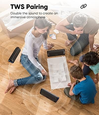 Bluetooth Speaker with HD Sound, Portable Wireless, IPX5 Waterproof, Up to 24H P... - Image 6