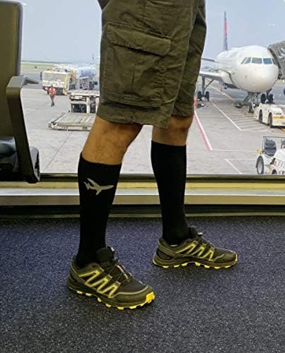 Compression Socks for Men and Women, 20-30 mmHG, Graduated Compression for Fligh... - Image 6
