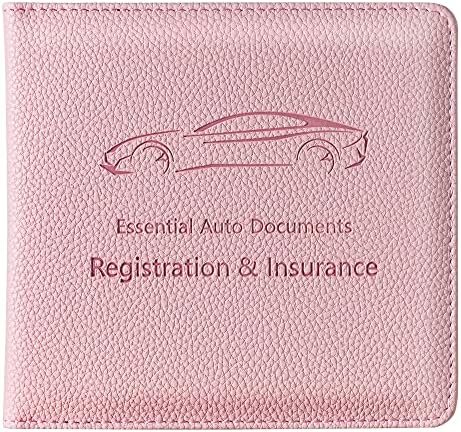 Mymazn Car Registration and Insurance Holder, Car Document Holder with Magnetic ... - Image 2