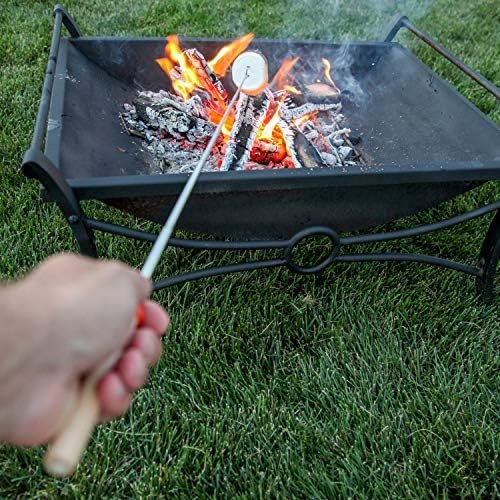 MalloMe Smores Sticks for Fire Pit Long - Marshmallow Roasting Sticks Smores Kit... - Image 9