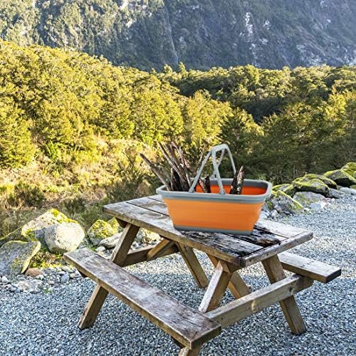 2 Pack Collapsible Sink with 2.25 Gal / 8.5L Each Wash Basin for Washing Dishes,... - Image 6