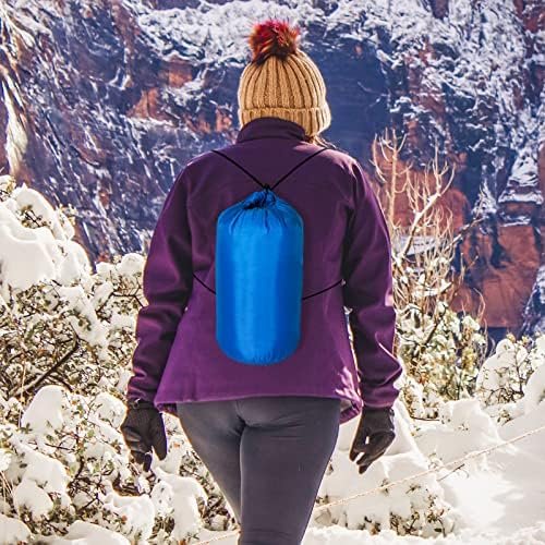 Camping Sleeping Bags Portable Waterproof Sleeping Bag for Adults Kids 4 Seasons... - Image 4